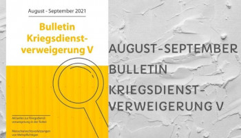 August-September 2021 Bulletin Kriegsdienstverweigerung – V