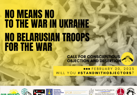 Belarus’un Ukrayna’da Savaşa Girmemesi İçin 20 Şubat’ta Eylem Çağrısı!