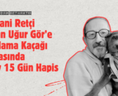 Vicdani Retçi Ersan Uğur Gör’e Yoklama Kaçağı Davasında 2 Ay 15 Gün Hapis