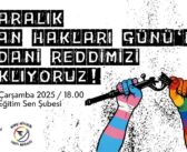 10 Aralık İnsan Hakları Günü – Basın Toplantısına Çağrı: Vicdani Ret Bir İnsan Hakkıdır