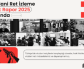 Vicdani Ret İzleme Yıllık Rapor 2025 Yayında
