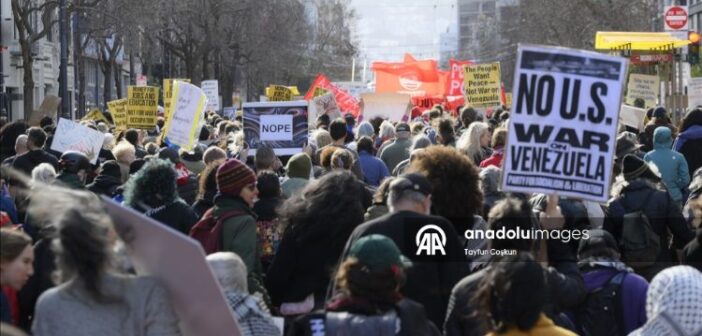 ABD’de, Venezuela saldırısına tepki: Ülke genelinde savaş karşıtı protestolar düzenlendi